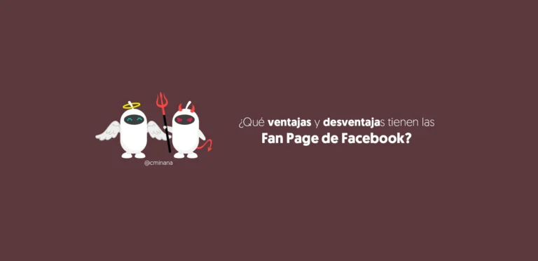 ventajas desventajas de una fanpage de facebook