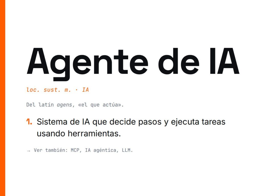 ¿Qué es Agente de IA?