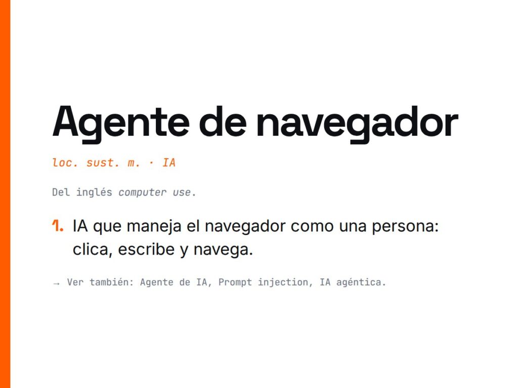 ¿Qué es Agente de navegador?