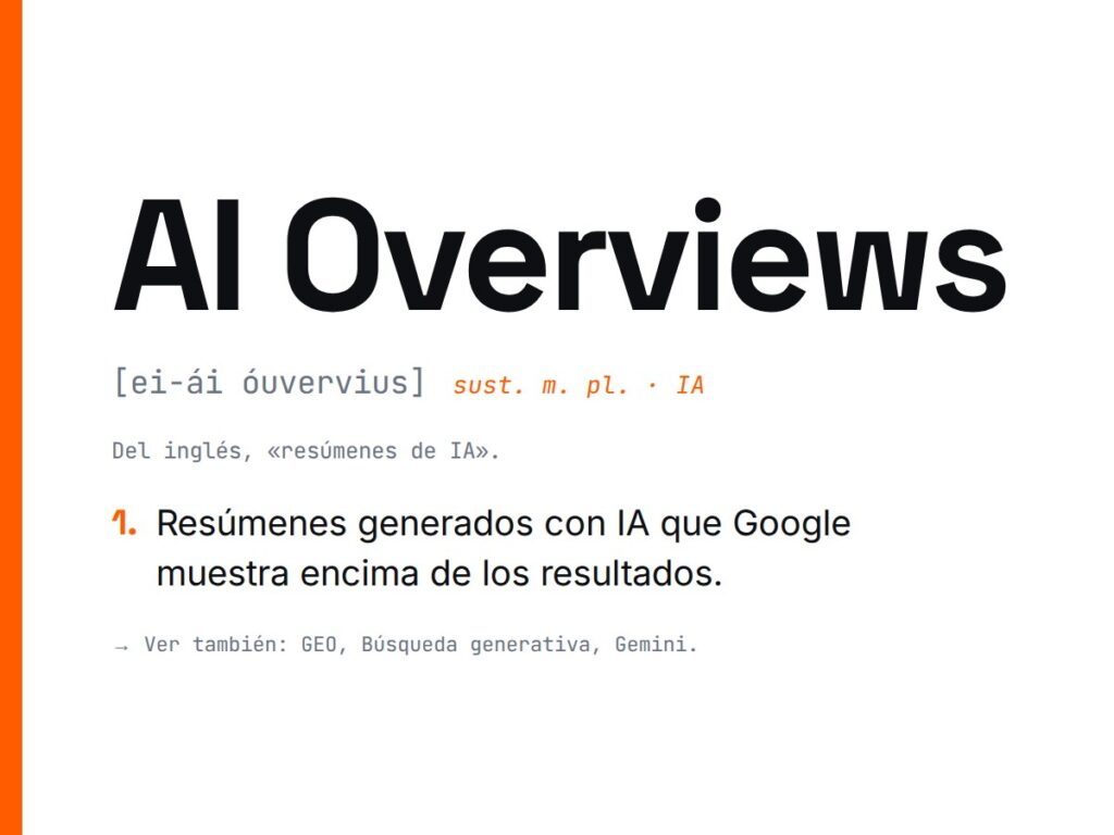 ¿Qué es AI Overviews?