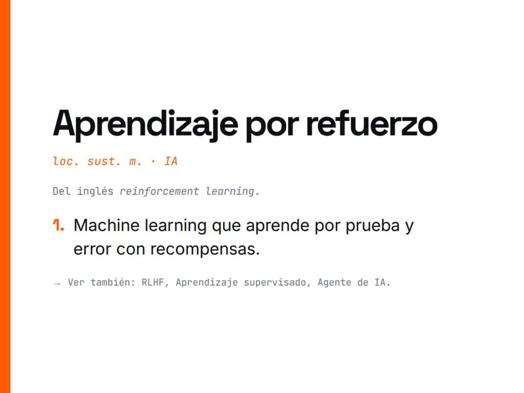 ¿Qué es Aprendizaje por refuerzo?