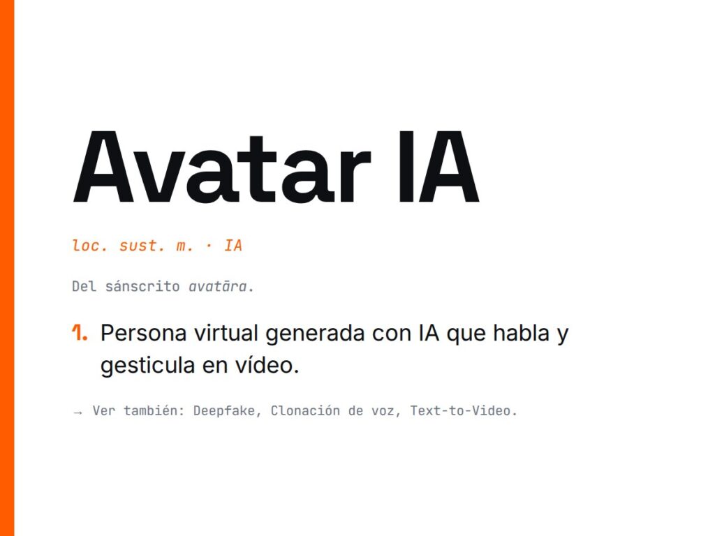 ¿Qué es Avatar IA?