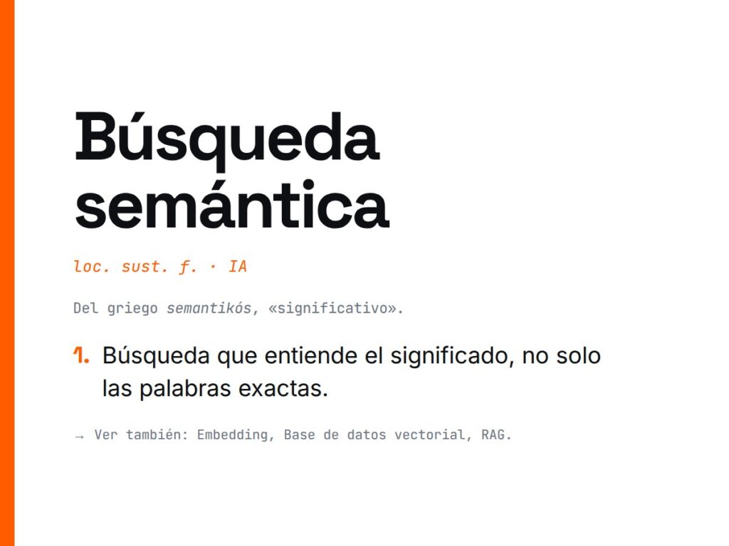 ¿Qué es Búsqueda semántica?