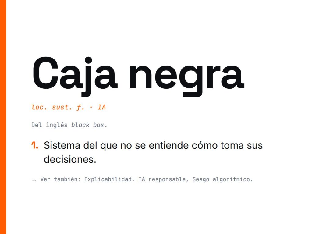 ¿Qué es Caja negra?