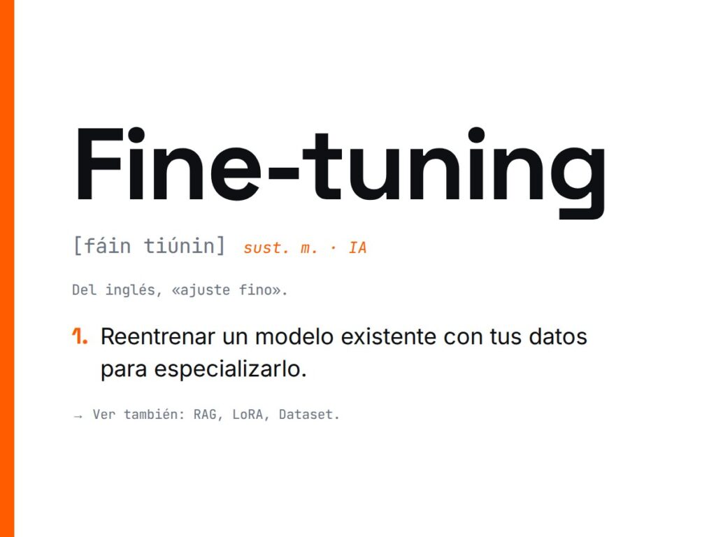 ¿Qué es Fine-tuning?