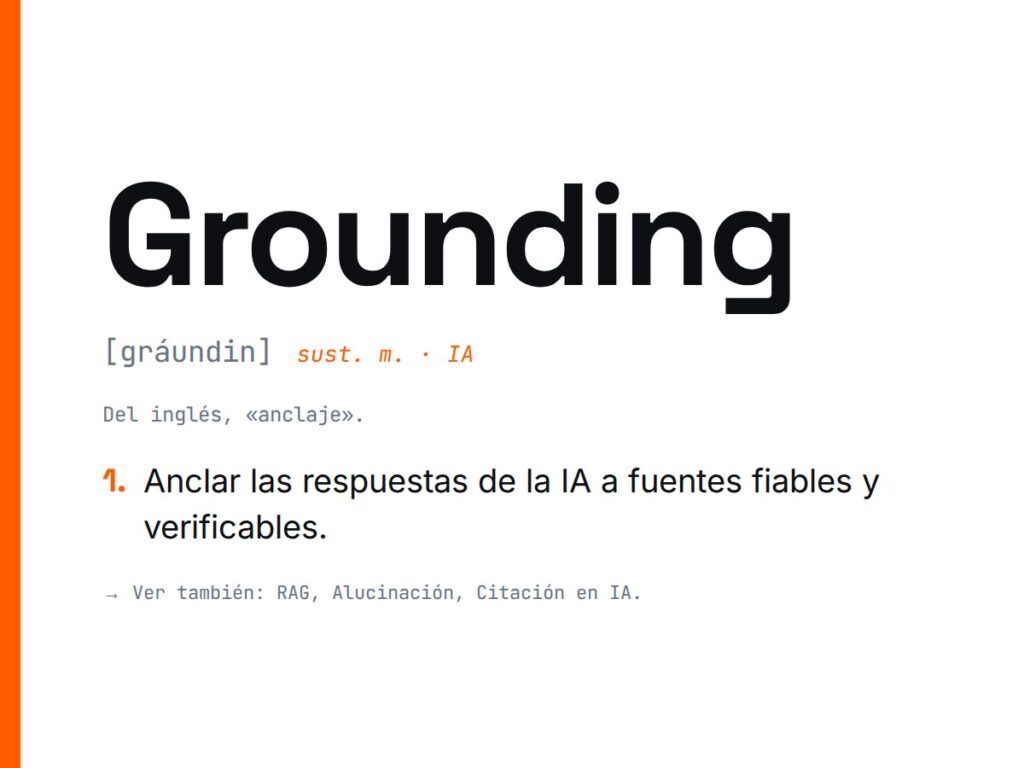 ¿Qué es Grounding?