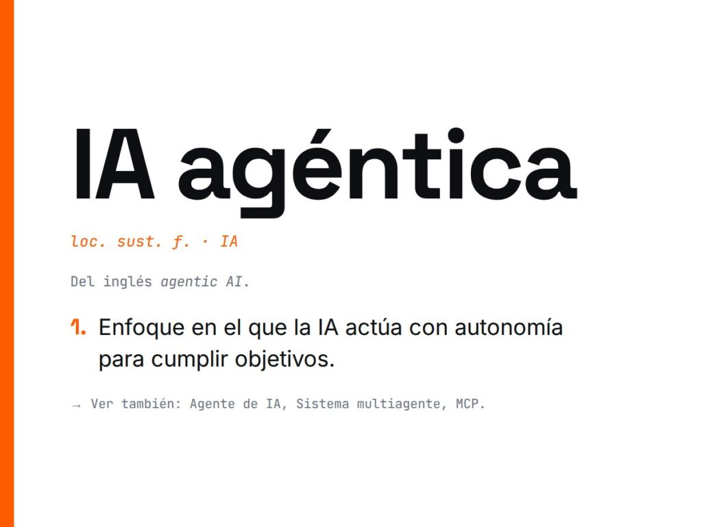 ¿Qué es IA agéntica?