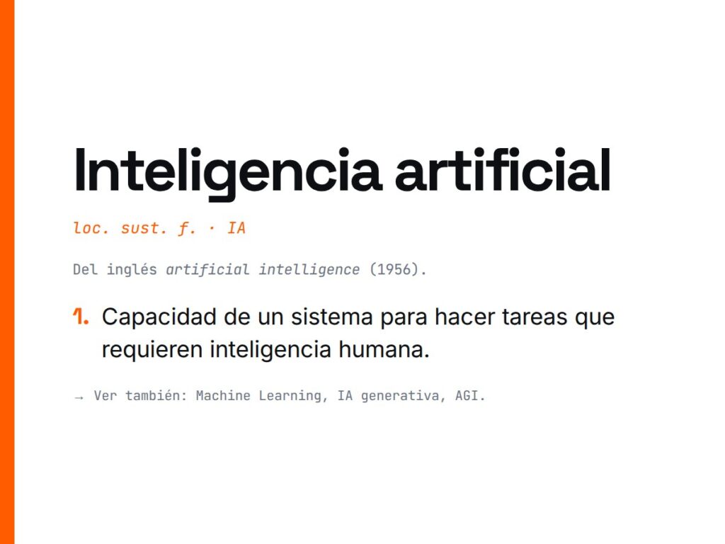 ¿Qué es Inteligencia artificial?