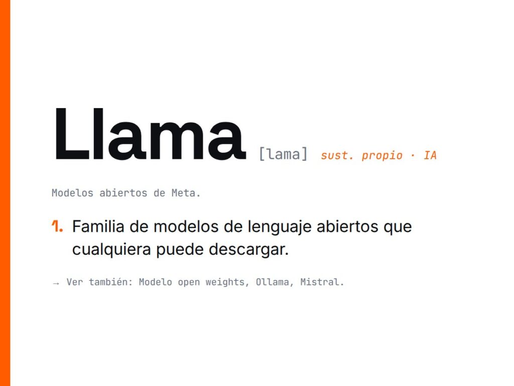 ¿Qué es Llama?