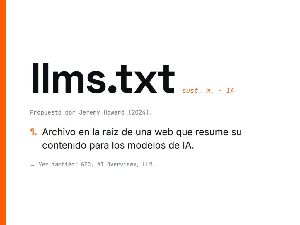 ¿Qué es llms.txt?