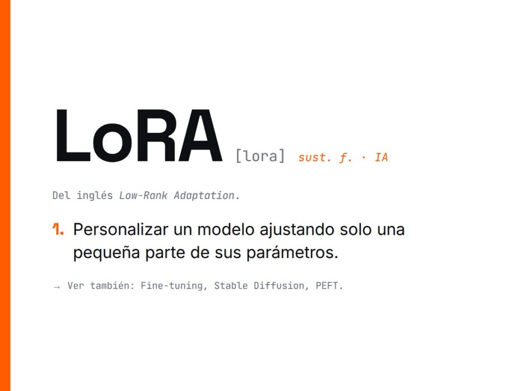 ¿Qué es LoRA?