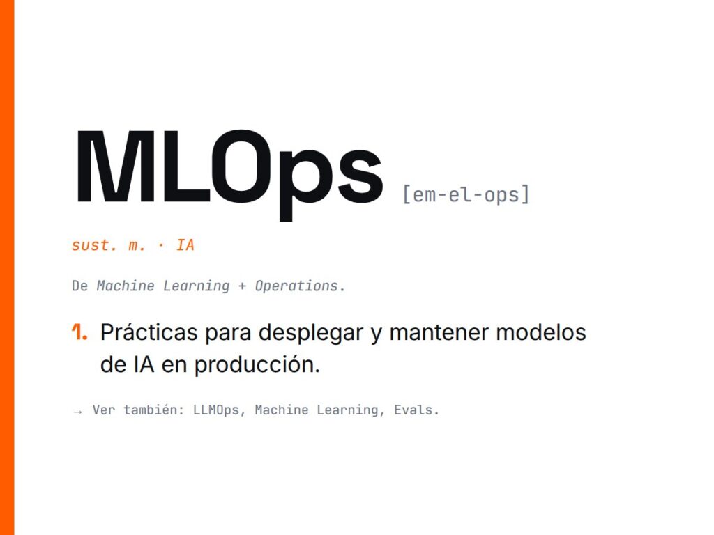 ¿Qué es MLOps?