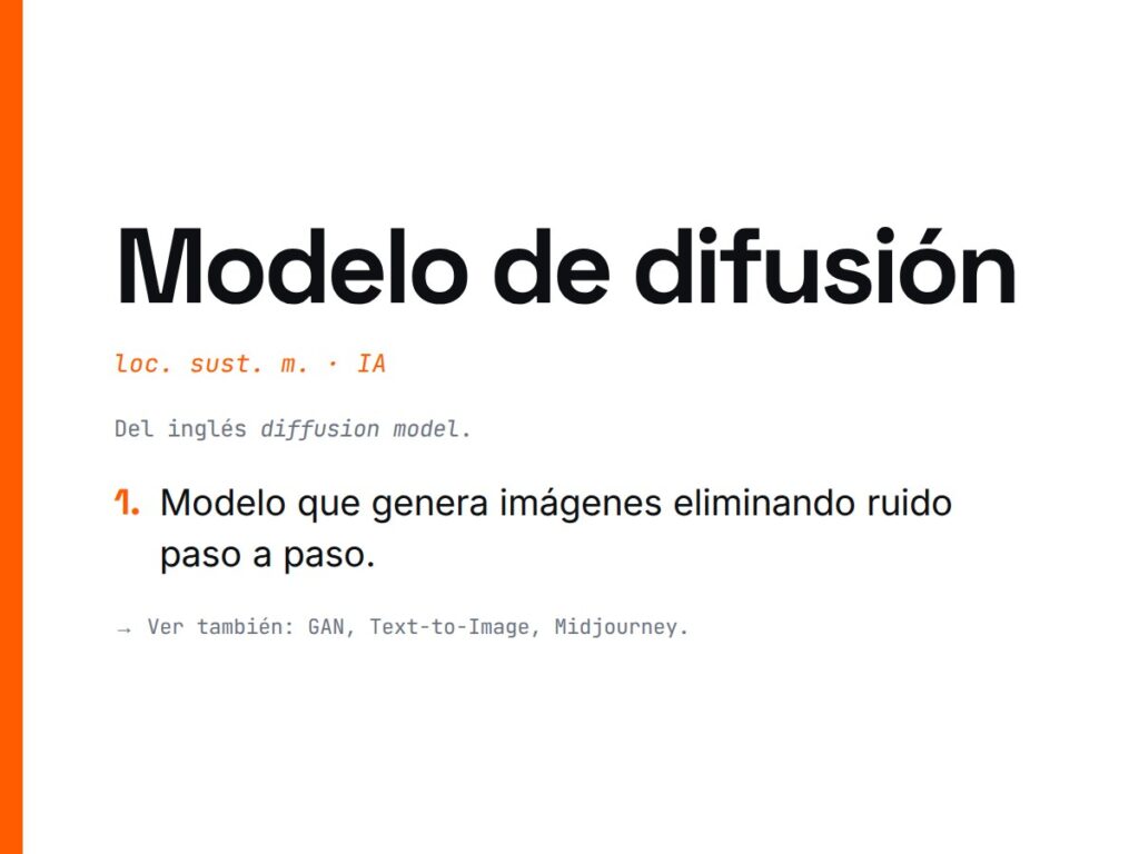 ¿Qué es Modelo de difusión?