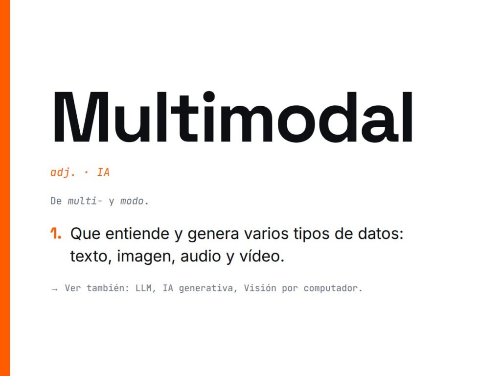 ¿Qué es Multimodal?