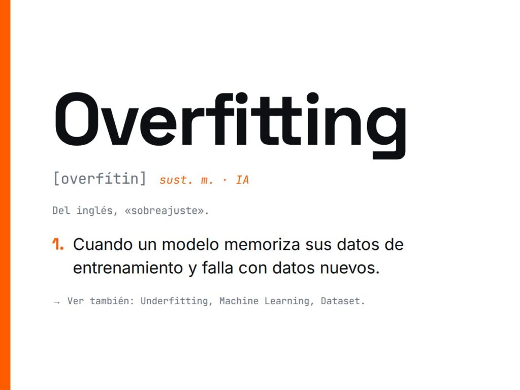 ¿Qué es Overfitting?