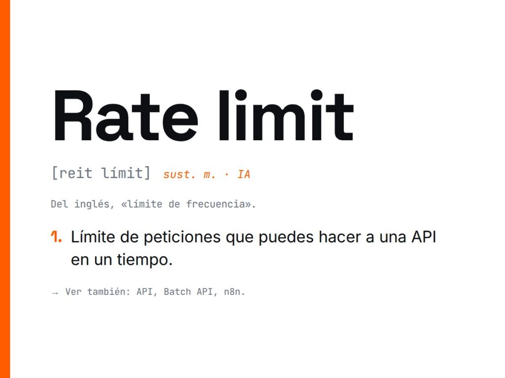 ¿Qué es Rate limit?