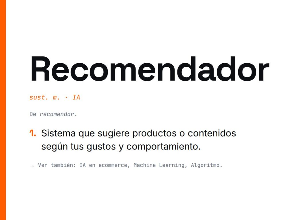 ¿Qué es Recomendador?