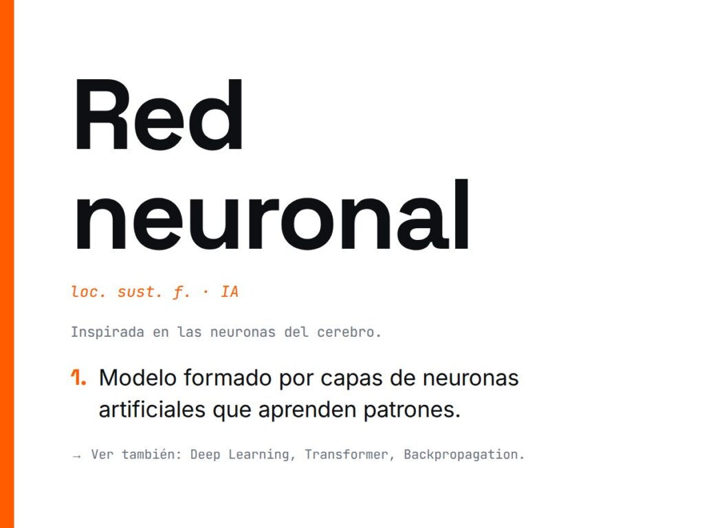 ¿Qué es Red neuronal?