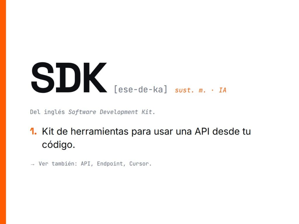 ¿Qué es SDK?