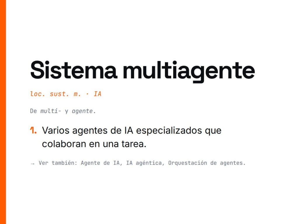 ¿Qué es Sistema multiagente?