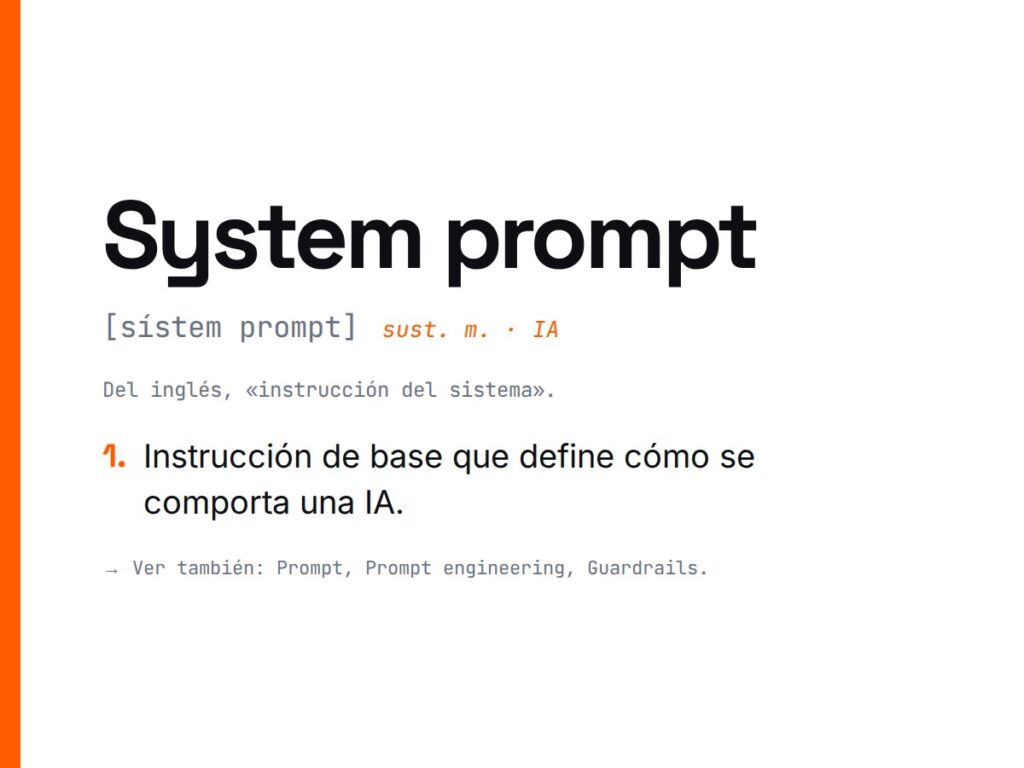 ¿Qué es System prompt?