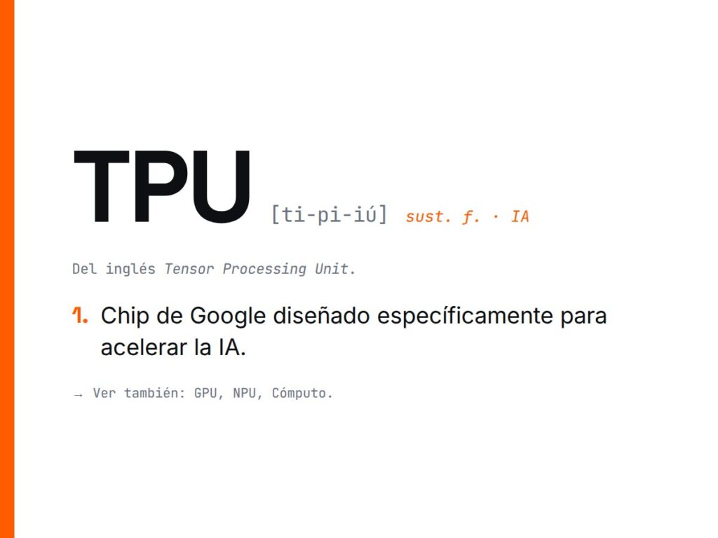 ¿Qué es TPU?