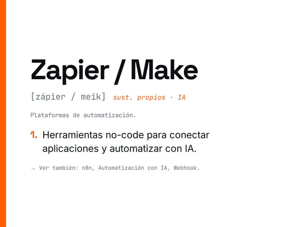 ¿Qué es Zapier / Make?